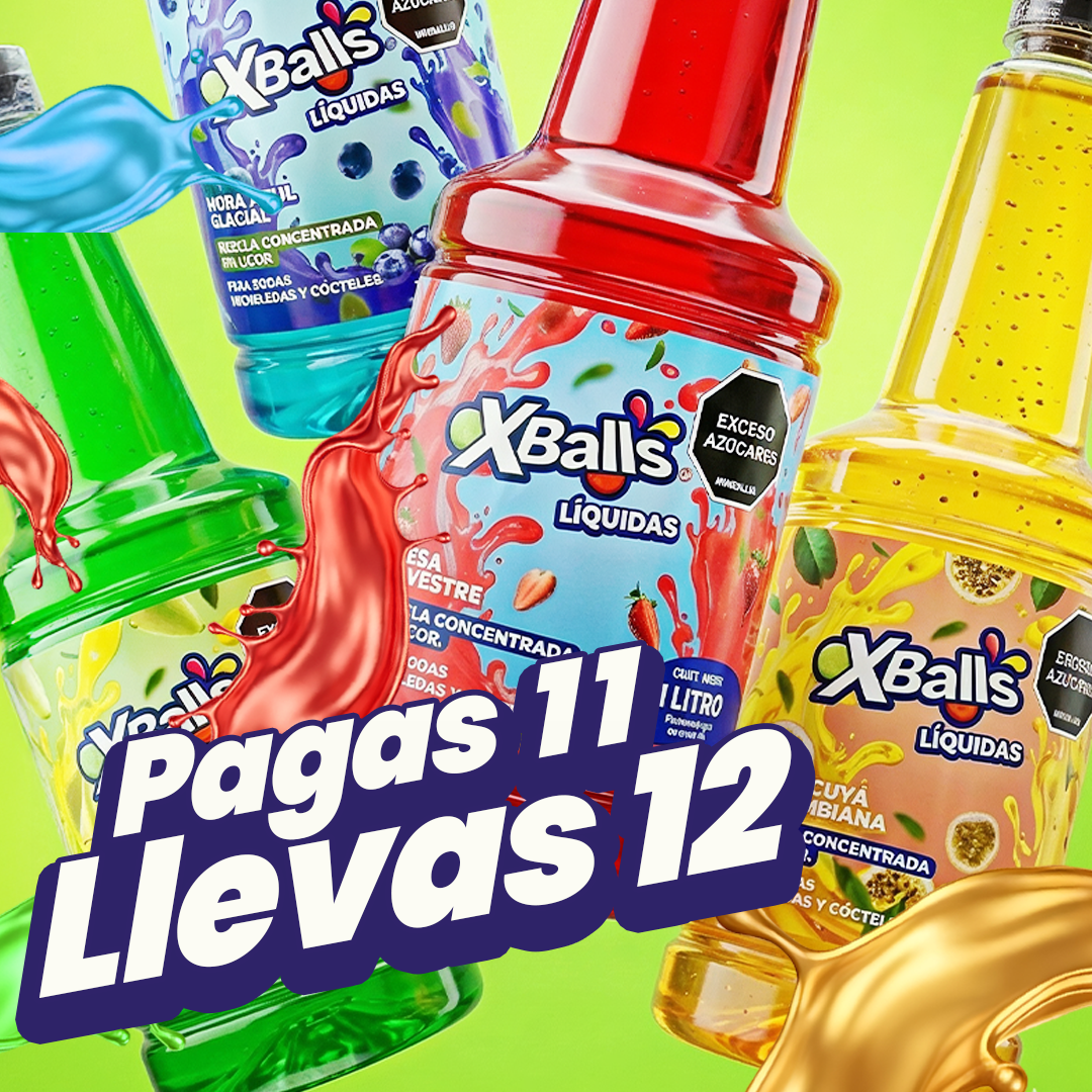 Paga 11 Siropes Lleva 12