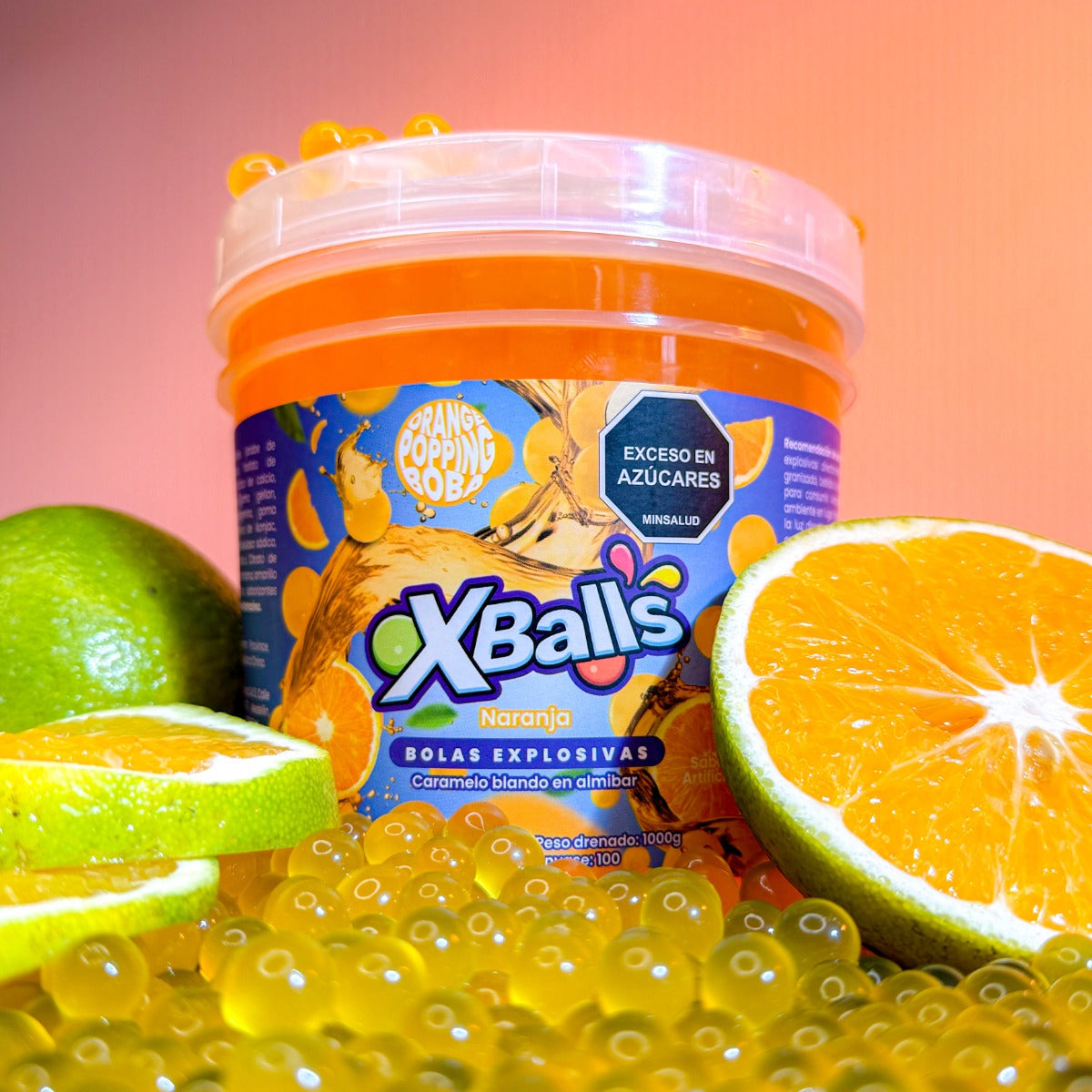 Bolitas Explosivas De Naranja